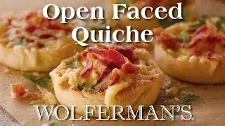 Open Faced Quiche