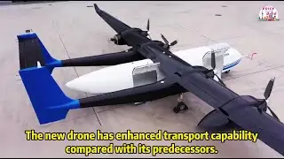 China&rsquo;s self-developed four-engine large drone makes maiden flight