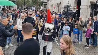 Guarding Majesty: Respecting the King's Guard's Space  - A Reminder of Duty and Respect