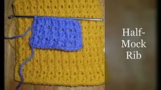 Crochet: The Half-Mock Rib (UK)