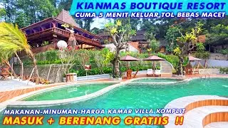 BARU & AESTHETIC !! KIANMAS BOUTIQUE RESORT CIAWI PUNCAK | WISATA BARU DI BOGOR