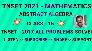 #tnset #set #net #csir #trb #pgtrb #tnset2017 #algebra #net #csir #trb #pgtrb #group
