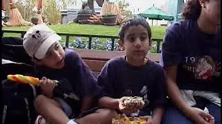Ice Cream Sandwich at Disney Epcot Park Dec. 2004