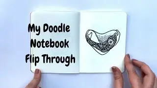 My First Doodle Notebook Flip Through I 2019 I Idle Doodle