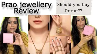 Prao Fashion Jewellery | Prao Review | Prao Jewellery Review | Anti Tarnish Necklace| Jewellery Haul