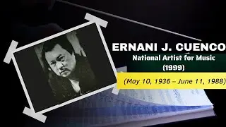 #Philippines National Artist for Music (1999) Ernani J  Cuenco
