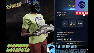 Sauger Diamond Hotspot: Call of The Wild: The Angler COTW
