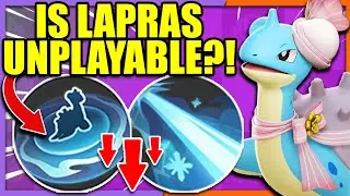 Can you still play LAPRAS after the NERFS or is it TROLLING now?! | Pokemon Unite