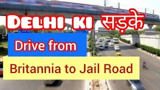 Delhi Traffic | Punjabi Bagh to Jail Road  | Ring Road | New Delhi