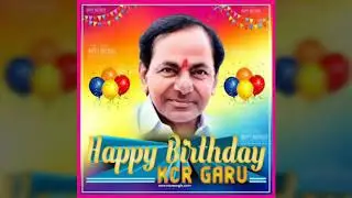 CM KCR birthday special song 2018