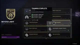 Destiny 2 Simulation Survival part of Beyond light triumph