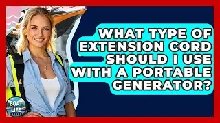 What Type Of Extension Cord Should I Use With A Portable Generator? - Boat Life Masters