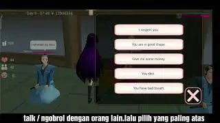Tutorial Dapetin Banyak Uang dengan Meminta. Sakura school simulator
