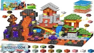 150PCS Magnetic Building Blocks 6 Big Magnetic Base Building STEM Toys