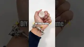 DIY Solid Perfume 💖 #diy #diyskincare #perfume #skincare