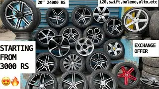 Mayapuri alloywheel market|cheapest alloy wheels and tyre (mayapuri part 6) Trend alloywheels