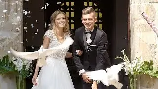 Piękny Ślub Lucyny & Mateusza - Dębno 2017