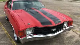 MY 72 CHEVELLE SS WITH 18&rsquo;s AND 20&rsquo;s STAGGERED TORQUE THRUST