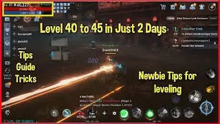 Mir4 Level 40 to Level 45 in 2 Days ( Tagalog )