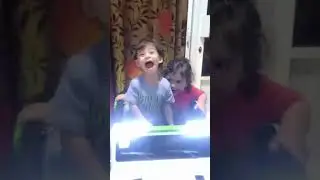 Haider and Muhammad enjoying #babyjoy #cute #haider #bahriatownrawalpindi #funny