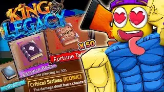 50x Fortune Tales in King Legacy can I Get Overpowered Passive ?? 🤔
