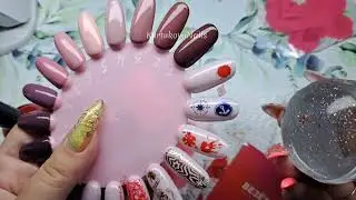 Распакова маникюрных штучек с WB 🩷 Ozon .