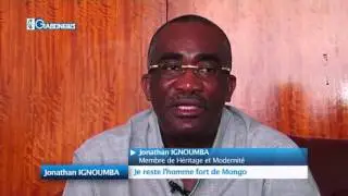 Jonathan IGNOUMBA : Je reste l'homme fort de Mongo