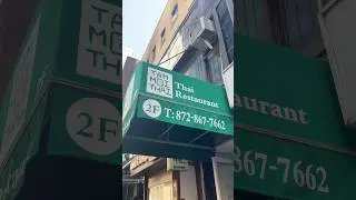 Hidden Gem in NYC near Central Park #thaifood #nyc #foodie