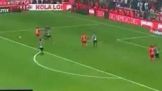 Leonardo Hernandez beautiful finish for Toluca fc
