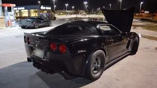 Nitrous ZR1 VS Twin Turbo C6 Z06 and more