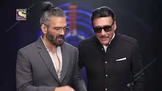#KBC13 mein hotseat par aane se pehle tezi se shuru hui Jackie Shroff aur Suniel Shetty ki taiyaari!