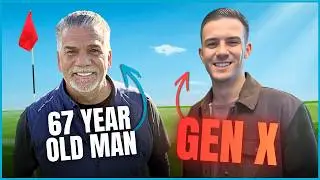 Seniors VS Young Guys | 9 Hole Challenge