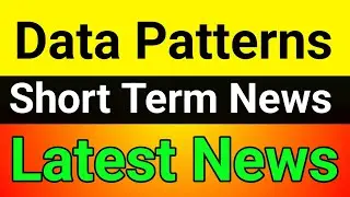 Data Patterns share latest news🎯data patterns share news🪀 data patterns share news tamil