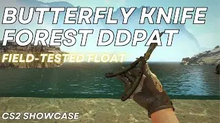Butterfly Knife Forest DDPAT (Field-Tested) | CS2 Skin Showcase #1018