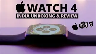 Apple Watch Series 4 India Unboxing & Review in Hindi (44mm Space Grey)