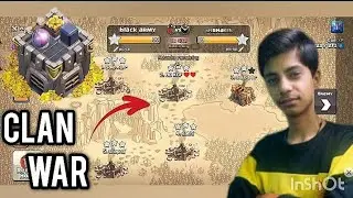 Playing Clan War in Clash of Clans in second id 😮