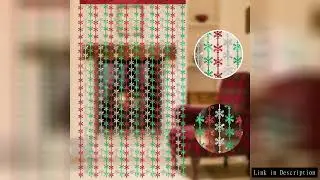Christmas Background Decoration Snowflake Rain Curtain, Holiday Scene Layout, Laser Hanging Decorati