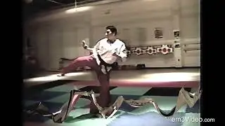 Master kicking 