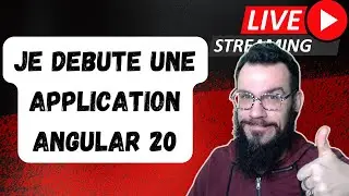 Je commence une appli Angular 20 de z&eacute;ro !