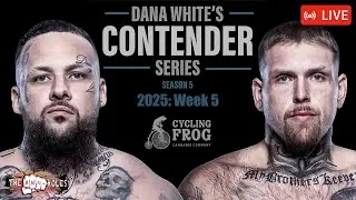 🔴Dana White's CONTENDER SERIES: AnthonyGuarascio vs StevenAsplund | LIVE STREAM