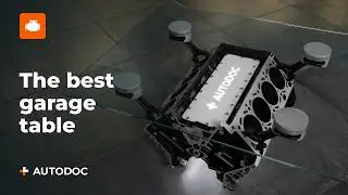 DIY engine block coffee table
