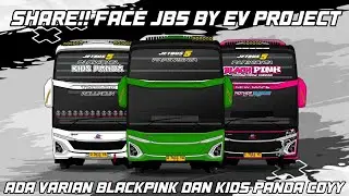 SHARE??? VEKTOR FACE JB5 BY EV PROJECT. ADA VAR BLACK PINK + KIDS PANDA 😱😱
