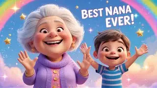 💖✨Nana Makes Everything Better!🌟👵 | Cute Kids Song About Love, Cooking & Playing Together #family