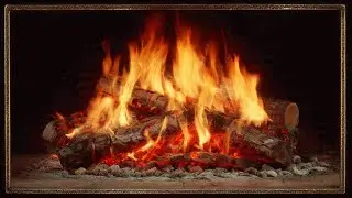 Cozy Winter Fireplace TV Art | Warm Home Ambience &ndash; The Artful Frame