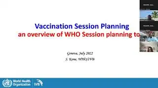 Introduction à l'outil de planification des sessions de l'OMS   basé sur les taux de perte de vaccin