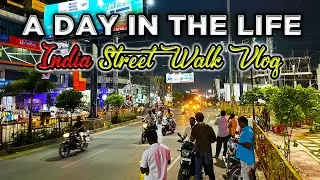 4K India Street Walk: Urban Adventure and City Exploration | Virtual Tour Experience