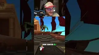 Mini Golf Rage: Streamer's Ocean Course Meltdown! #shorts
