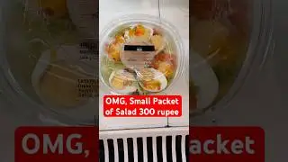 Would You Pay This Much for a Salad? 🥗 #Shorts #expensivefoods #sabicusine #masalamagic #trending