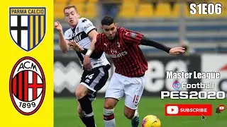 MATCHDAY 17.. AC MILAN | PARMA CALCIO MASTER LEAGUE PES2020 INDONESIA S1E06