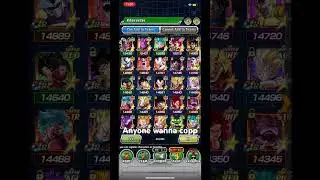 Dokkan account for sale #dragonball #anime #dokkanbattle #accountforsale